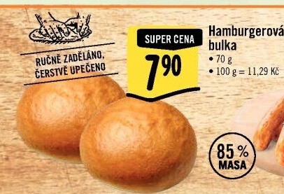 Bulka na hamburger