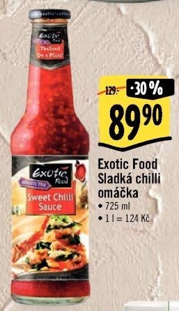 Chilli omáčka sladká Exotic food