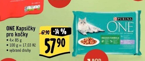 Kapsičky pro kočky One Purina