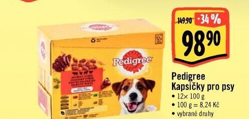 Kapsičky pro psy Pedigree