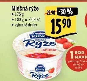 Mléčná rýže Kunín