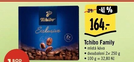 Mletá káva Family Tchibo