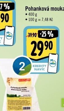 Mouka pohanková bez lepku Extrudo