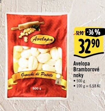 Noky bramborové Avelopa