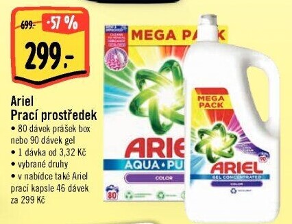 Prací prášek Ariel