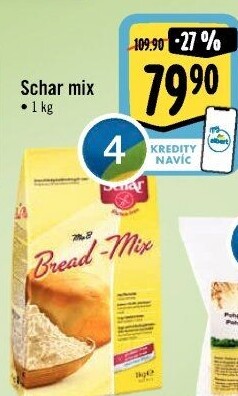 Směs na pečení bez lepku Mix B Schär