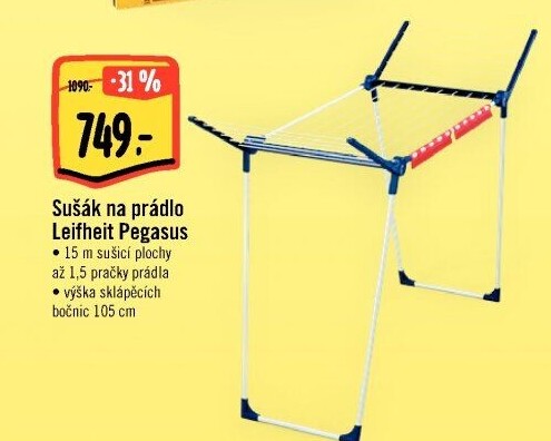 Sušák na prádlo PegasusLeifheit