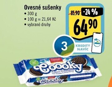 Sušenky ovesné Coppenrath