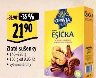 Sušenky Zlaté Opavia - boxy