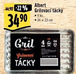 Tácky grilovací Albert Gril