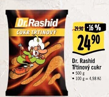 Třtinový cukr Dr. Rashid