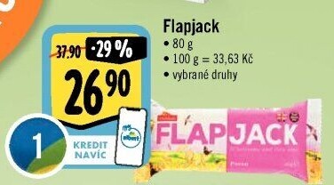 Tyčinka bez lepku Flapjack Wholebake