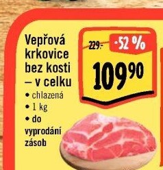Vepřová krkovice bez kosti