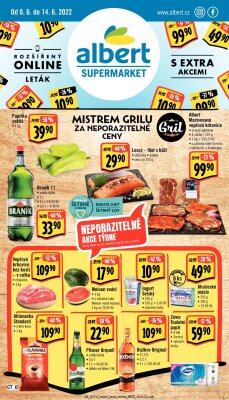 akční leták Albert 8.6.2022-14.6.2022