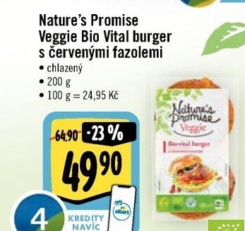 Burger Vital Veggie Bio Nature'