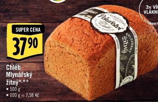 Chléb Mlynářský žitný Albert