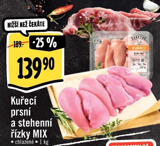 Kuřecí řízky mix Albert