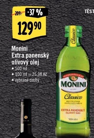 Olivový olej extra panenský Monini