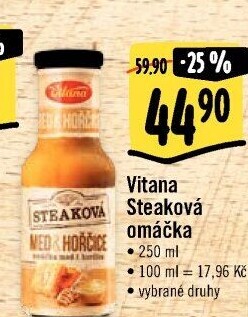 Omáčka steaková Vitana