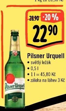 Pivo Pilsner Urquell