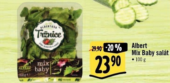 Salát baby listy mix Albert