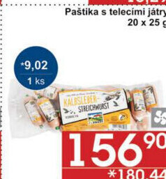 Paštika s telecími játry Landhof