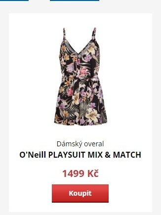 O'Neill PLAYSUIT MIX & MATCH