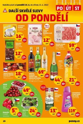 akční leták Penny Market 9.6.2022-15.6.2022
