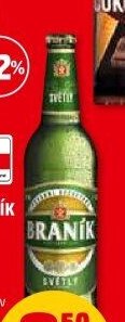 Pivo Braník výčepní 0,5 l