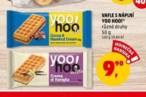 VAFLE S NÁPLNÍ YOO HOO!*