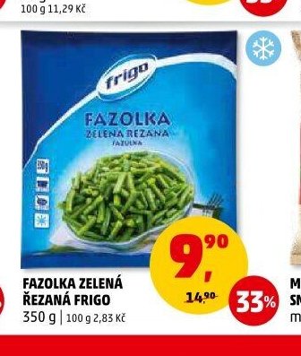 FAZOLKA ZELENÁ ŘEZANÁ FRIGO