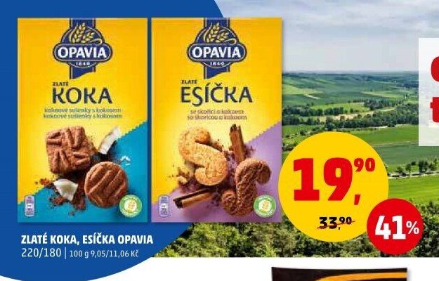 ZLATÉ KOKA, ESÍČKA OPAVIA