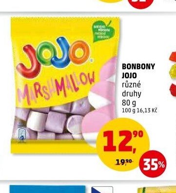 BONBONY JOJO různé druhy