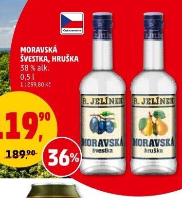 Moravská švestka, hruška