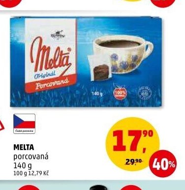 Melta porcovaná 140 g