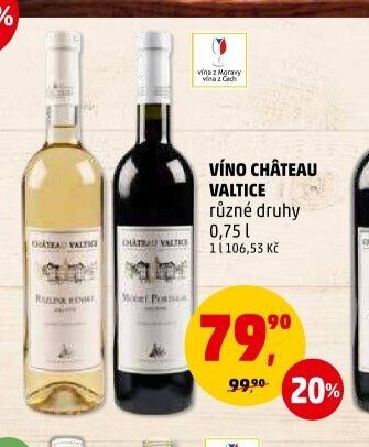 VÍNO CHÂTEAU VALTICE