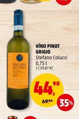 VÍNO PINOT GRIGIO Stefano Colucci
