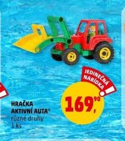 HRAČKA AKTIVNÍ AUTA různé druhy