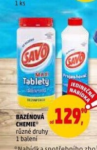 BAZÉNOVÁ CHEMIE různé druhy