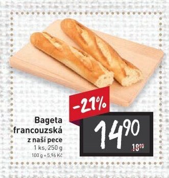 Bageta francouzská z naší pece