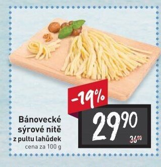 Bánovecké sýrové nitě