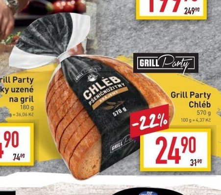 Grill Party Chléb