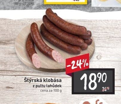 Štýrská klobása