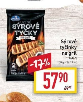Sýrové tyčinky na gril