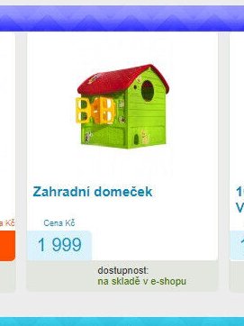 Zahradni domeček