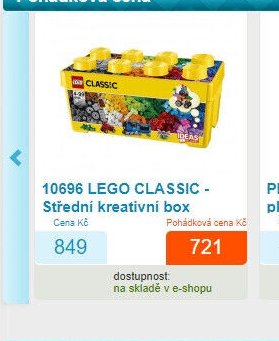 10696 LEGO CLASSIC - Střední kreativní box