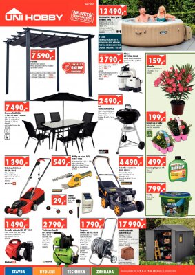 akční leták UNI HOBBY 9.6.2022-19.6.2022