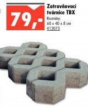 Dlažba zatravňovací