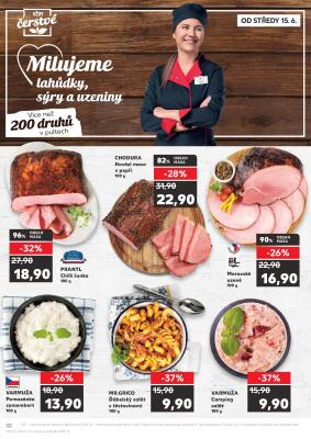 akční leták Kaufland 15.6.2022-21.6.2022