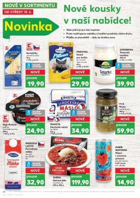 akční leták Kaufland 15.6.2022-21.6.2022